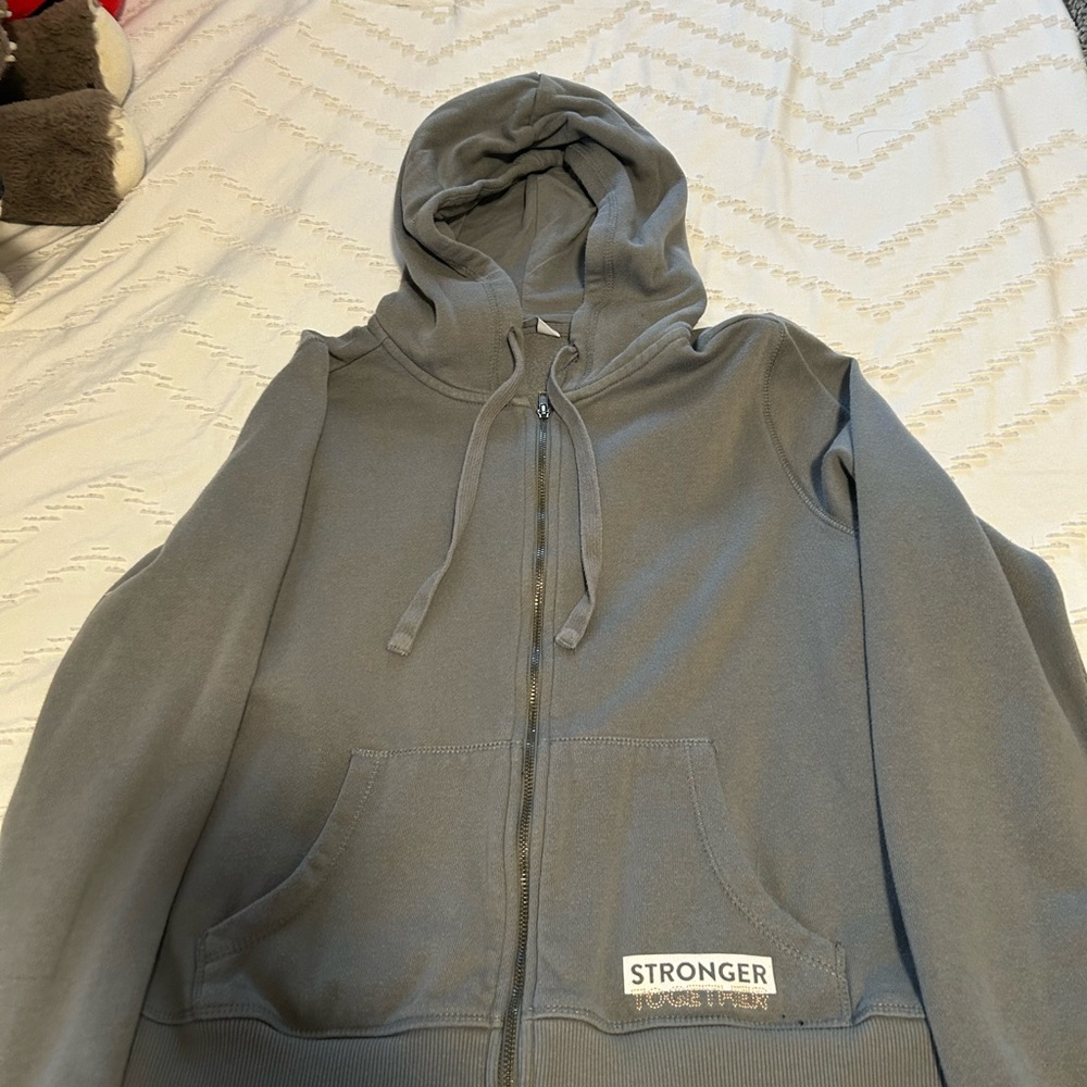 Peloton Gray Hoodie Sweatshirt